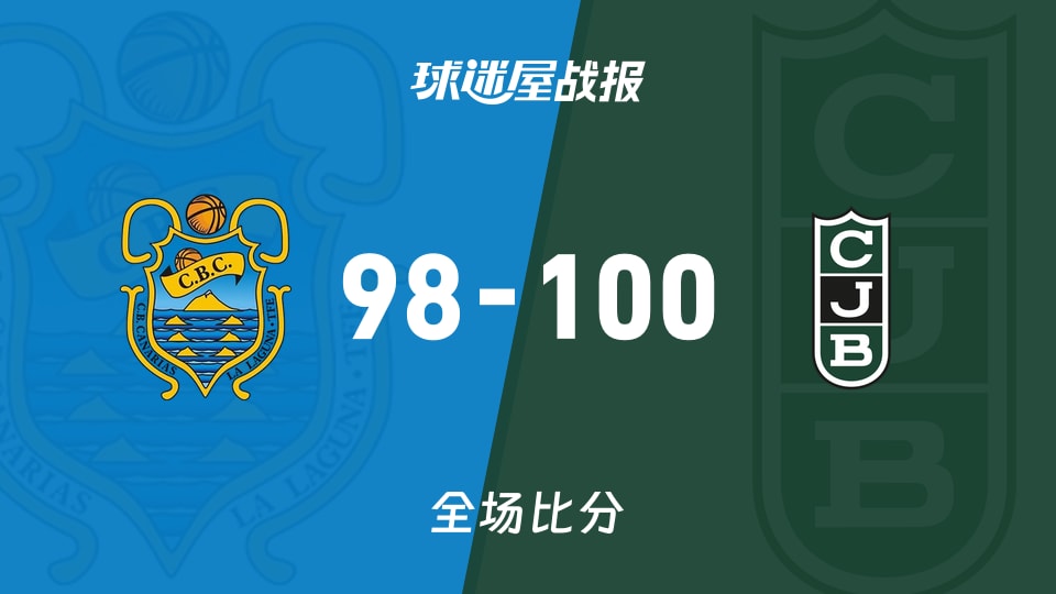 西篮甲特内里费vs尤文图德战报:98-100,